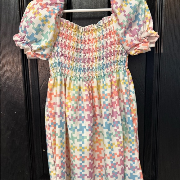 Charming Multicolor Kids Dresses Set - Picture 3 of 7